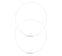 Gatuida Lot De 2 Joints De Porte De Lave-linge 36 Cm En Fil D’acier Inoxydable Ressort De Serrage, Pièce De Rechange Compatible Machines à Laver Frontales Pour Prévention Des Fuites