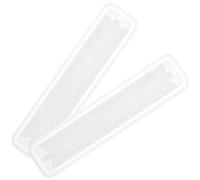 Gatuida Lot de 2 Moules en Silicone Rectangulaires pour Marque-Pages Moules à Résine Époxy Cristal Réutilisables Adaptés pour Création DIY Compatible Peinture et Décorations pour