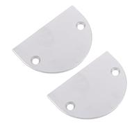 Gatuida Lot de 2 Plaques à Repriser Renforcées pour Perles Accessoires Industriels pour Machine à Coudre Plaque à Aiguille pour Couture de Tissus à Paillettes Outil de Réparation