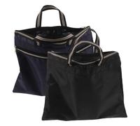 Gatuida Lot de 2 Porte-Documents en Tissu Oxford Imperméable, Mallette d'affaires avec Poignée, Grosse Capacité, Pochette Zippée pour Ordinateur Portable, Sacoche Professionnelle