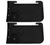 Gatuida Lot de 2 porte-gobelets de chaise, plateau à clipser pour collation | Plateau latéral pliable avec porte-gobelet et fente pour téléphone, idéal pour le camping, la terrasse et la plage, pour faut