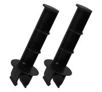 Gatuida Lot de 2 Porte-papier Toilette en Plastique pour Chaise Percée, Support à Ressort Adaptable, Installation sans Outil, Accessoires de Salle de Bain Pratique pour Fauteuils Roulants