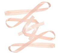 Gatuida Lot de 2 rubans en satin pour chaussures de ballet souples et durables faciles à coudre pour chaussons de ballet et spectacles de danse