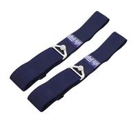 Gatuida Lot de 2 Sangles Élastiques pour Bagages S Taille Boucles Métalliques Robustes Sangles Réglables en Polyester et Latex Bleu Marine Accessoires de Voyage pour Valises Sécurisées