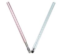 Gatuida Lot de 2 Stylets Capacitifs pour Écran Tactile Stylet pour Tablette Léger et Précis Compatible avec Tablettes Rose Doré et Bleu Clair pour Cours en Ligne et Dessin