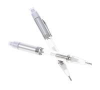 Gatuida Lot de 2 Stylos à Diamant LED Légers Éclairage Intégré Stylo à Pointiller pour Broderie Diamant Accessoires Précis pour Loisirs Créatifs Format Portable