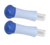 Gatuida Lot de 2 Stylos à Feutrer à L'Aiguille 7 Têtes Outils de Feutrage Portables en Plastique Accessoires pour Feutrer la Laine Kit Créatif pour Projets en Laine Faits Main