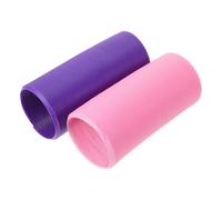 Gatuida Lot de 2 Tunnels de Jeu Pliables pour Hamsters, Violet et Rose, Grands Tubes pour enclos et Espace de Jeu, pour l'exploration et l'exercice des Petits Animaux.