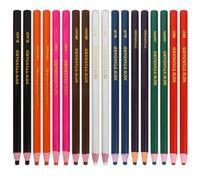Gatuida Lot de 20 Crayons de Cire Pelables 10 Couleurs 2 Pièces par Couleur Crayons Gras Multifonctions pour Marquage Vêtements Couture et Travaux D’Aiguille Accessoires Dessin et