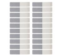 Gatuida Lot de 20 Gommes à Effacer Double Face 7,6 Cm Gomme Abrasive pour Crayons de Couleur Stylos-plumage Mate pour Étudiants et Artistes Fournitures Scolaires et Bureau