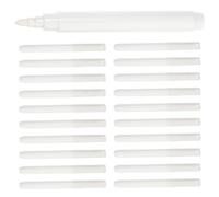 Gatuida Lot de 20 Marqueurs à Craie Blanche Liquide Stylos pour Tableau Noir Effaçables Écriture Précise sur Verre Céramique et Plastique Usage Scolaire et Bureau