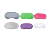 Gatuida Lot de 20 Masques de Sommeil Colorés Légers en Polyester, Cache-œil Doux Double Élastique, pour Maison, Voyage, Hôtel - Protection Optimale, Unisexe