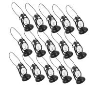Gatuida Lot de 20 Mini Lanternes pour Maison De Poupée, Lampes À Huile Miniatures, Lanternes Décoratives, Petites Lampes De Jardin Féériques, Ornements pour Centres De Table, Accessoires