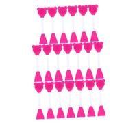 Gatuida Lot De 20 Pinceaux En Silicone Pour Le Visage Applicateurs De Masques Brosses Nettoyantes Pour Le Visage Brosses À Double Extrémité Applicateurs De Masques En Silicone