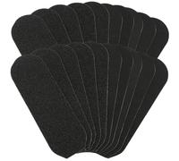 Gatuida Lot De 20 Tampons Papier De Verre Pour Limes à Pédicure, 13,3 x 4,3 Cm, Outil Exfoliant Pour Soins Des Pieds, Recharges Multifonctions Pour Éliminer Peaux Mortes, Usage Pédicure à Domicile