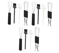 Gatuida Lot De 3 Brosses De Nettoyage pour Clavier Dordinateur Portable Extracteur De Touches Poils Souples Taille Portable Et Statique