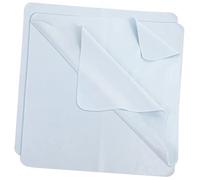 Gatuida Lot de 3 Chiffons de Nettoyage en Microfibre pour Verres de Lunettes, Écrans de Smartphone et Lentilles, Grand Format, Bleu, Traces et Empreintes Digitales, Réutilisables