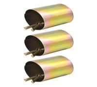 Gatuida Lot de 3 Cloches en Fer Robustes pour Bétail Son Puissant Anti-Perte Cloches pour Vaches Moutons et Chevaux pour Élevage et Pâturage en Extérieur