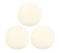 Gatuida Lot de 3 peaux de chèvre pour tambour - 30 cm / 12 pouces - Peau de rechange naturelle pour percussions - Housse pour djembé rond - Accessoires de percussion