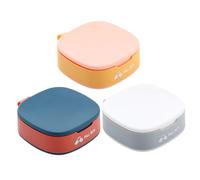 Gatuida Lot De 3 Piluliers Portables Mini Étanches, Boîtes Rangement Compactes Légères En Plastique Solide Pour Voyage, Organisation Facile Des Remède, Accessoires Santé Nomades