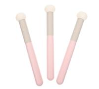 Gatuida Lot De 3 Pinceaux Correcteurs Maquillage Tête D’éponge Ronde 3,5 Cm Double Usage Sec Et Humide Pour Usage Quotidien Trousse De Maquillage