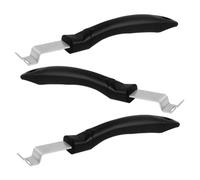 Gatuida Lot De 3 Pinces à Griller en Acier Inoxydable Poignée Noire, Lève-Grille Multifonction pour Barbecue, Outil Compact Et Solide pour Levage Sûr De Plaques Et Grilles De Cuisson