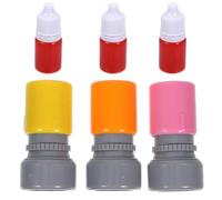 Gatuida Lot de 3 set de Tampons d'Encouragement pour Enseignants Tampons de Félicitations en Plastique pour Classe et Scrapbooking pour Motiver Élèves et Valoriser Devoirs