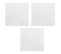 Gatuida Lot de 3 tapis de perforation en cuir pour loisirs créatifs - Planche à découper et à tamponner insonorisée de 10 x 10 cm pour le travail du cuir et l'artisanat