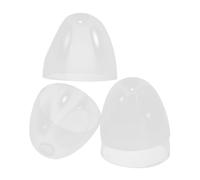 Gatuida Lot de 4 Bouchons de Biberon en Plastique Réutilisables, Compatibles Col Large, Couvercles Anti-poussière Étanches pour Usage Quotidien, Accessoires Pratiques pour Alimentation