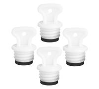Gatuida Lot de 4 Bouchons Étanches en Caoutchouc pour Bouillotte 21 MM Pièces Détachées Compatibles Fermeture Anti-Fuite Solide Accessoire Pratique pour Usage Domestique et Voyage