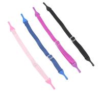 Gatuida Lot De 4 Cordons Élastiques Pour Lunettes De Soleil Couleur Tomate Pour Enfants Filles Et Bébés