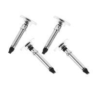 Gatuida Lot de 4 Embouts de Rechange pour Stylet Tactile en Fer Argenté, Précis et Portable, Compatibles Tablettes et Écrans Tactiles pour Étude et Divertissement