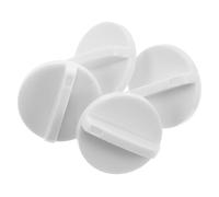 Gatuida Lot De 4 Interrupteurs De Thermostat pour Congélateur Et Réfrigérateur Bouton De Réglage De La Température en Plastique Abs Blanc