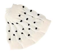 Gatuida Lot de 4 Jambières Tricotées Antidérapantes pour Chiens Protège-Jambes Confortable et à la Saleté Chaussettes pour d'animaux de Compagnie pour l'hiver