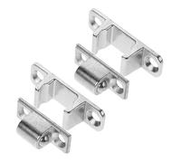 Gatuida Lot de 4 Loquets Universels pour Hotte Cuisine Fixation en Installation Facile Accessoire Compatible pour Divers Modèles de Hottes Matériel de Montage de Panneau de Verre