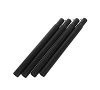 Gatuida Lot De 4 Pieds De Rechange Pour Poêle À Bois Accessoire De Poêle En Acier Inoxydable Rehausseur De Hauteur Fixation De Pied De Brûleur Amovible Noir