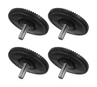 Gatuida Lot de 4 Pieds de Support antidérapants M10 pour vélo d'appartement, Tapis de Course, Pieds de nivellement pour Meubles, pour parquets et Tapis