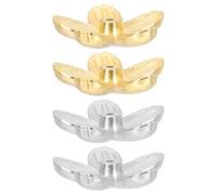 Gatuida Lot de 4 Porte-Parfum Mini en Cuivre de Fleur de Cerisier Support pour Bâtonnets de Parfum Décoration de Bureau et Maison Accessoires Parfum d'Ambiance Coloris Or et Argenté