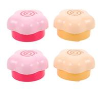 Gatuida Lot de 4 protège-boutons de sécurité enfant pour cuisinière à gaz - Protections de brûleur en plastique de 4 cm de diamètre intérieur pour cuisinière à gaz.