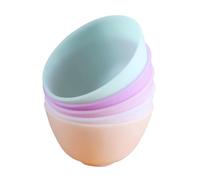 Gatuida Lot De 5 Bols En Silicone Sans Odeur 10,5 x 7 Cm Anti-chute Pour Usage Domestique Polyvalent Mélange Masque Facial Et Préparation Culinaire