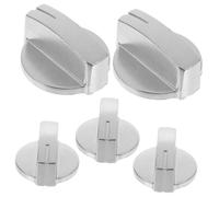 Gatuida Lot De 5 Boutons De Commande Pour Cuisinière à Gaz Remplacement Surface Diamètre D'insertion 3,80 Cm Compatible Plupart Des Cuisinières à Gaz Élégant Et Confortable