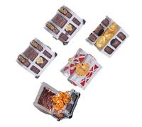 Gatuida Lot De 5 Décorations Aquarium Coffres Au Trésor en Résine Miniatures, Ornements Faux Coffre Pirate pour Paysage sous-Marin, Cachette Sécurisée pour Poissons, Décor De Boîte Aux Trésors