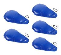 Gatuida Lot de 5 Paquet Suspendre pour Piscine d'hiver Bleu, Poids en PVC Étanche Anti-Gel pour Couverture Épaisse, avec Crochets de Fixation, Protection Vent et Débris, Usage Extérieur