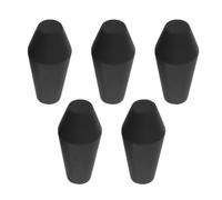 Gatuida Lot de 5 Pointes de flèches en Caoutchouc Pointes de flèches émoussées de 8 mm de diamètre intérieur, sûres pour la Pratique du tir à l'arc en extérieur - de en Caoutchouc Souple
