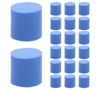 Gatuida Lot de 50 Bouchons en éponge pour Fourmis : Accessoires d'alimentation pour Colonies de Fourmis en Tubes à essai - Bouchon à Trou Rond pour la Gestion des nids