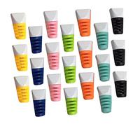 Gatuida Lot de 50 Manchons De Câbles Universels en Abs PVC, Protection Anti-Rupture pour Chargeur USB, Accessoires Pratiques pour Bureau Et Voyage, Couleurs Aléatoires