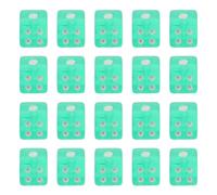 Gatuida Lot de 500 dés carrés en Plastique Transparent, Petits dés de Jeu à Pois pour Jeux de société, enseignement des mathématiques, Divertissement de fête