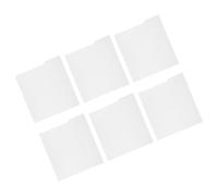 Gatuida Lot de 6 Intercalaires en Vinyle Vierges pour Disques Vinyles, Séparateurs Alphabétiques A-Z, Protection des Pochettes, Adapté au Classement Bibliothèque et Usage Bricoleur