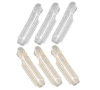 Gatuida Lot de 6 Pinces à Cheveux à Rouleaux Volumisantes, Taille Moyenne, pour Donner du Volume aux Racines et Frange, Femmes et Filles, Coiffure Maison et Mise Facile