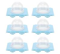 Gatuida Lot de 6 raccords pour Cages à Hamsters, déflecteur de Bouche de Tuyau Externe avec Embout, Cages à Jouets pour Hamsters, Port de Tunnel, connecteur de Plaque extérieure, Module